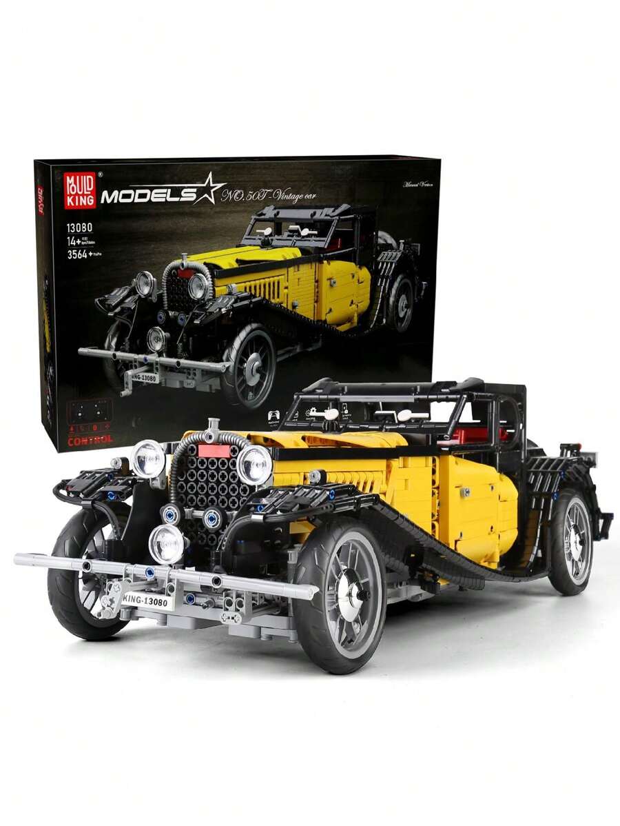 Adult Building Block Toys - Yellow - View 1