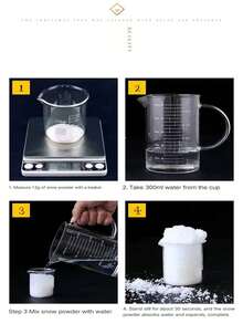 Machine-Made Snow,For Film And Television Photography Props,For Fake Snow Scenery,For Flower Moisturizing Decoration,For Christmas Decoration,Realistic Snow Scenery With Realistic Effects. Home Decor Christmas Decorations Room Decor