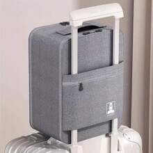 1 pezzo Sacca portascarpe in tela - Borsa da viaggio per scarpe con cerniera resistente e portatile, con maniglia - Semplice organizer per il bagaglio