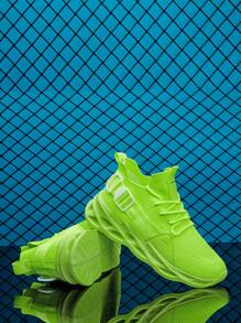 Men's Breathable Hollow-Out Sports Casual Sneakers For Running & Jogging