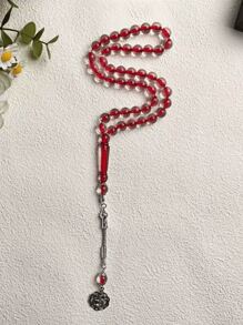 1pc New 45pcs 10mm Prayer Beads Tasbih Chain Bracelet - Multicolor - View 7