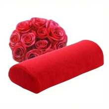 美甲修手托枕 - 柔软海绵垫，支撑手臂，可水洗美甲支架，无香型美甲工具配件