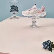 Skechers Retro Chunky Sneakers Panda Pattern, Black White Gold Sneakers 4th Generation Couple Platform Shoes