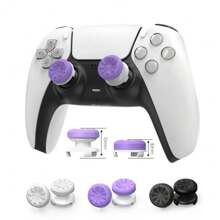 KontrolFreek FPS Freek Galaxy 适用于 Playstation PS4 高层模拟摇杆 PS5 操纵杆控制器性能命令摇杆游戏硅胶帽