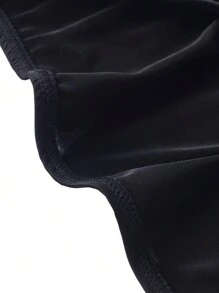 Men's Silk Triangle Briefs, Sexy Sheer Breathable Mesh U Convex Honeycomb Underwear For Summer
