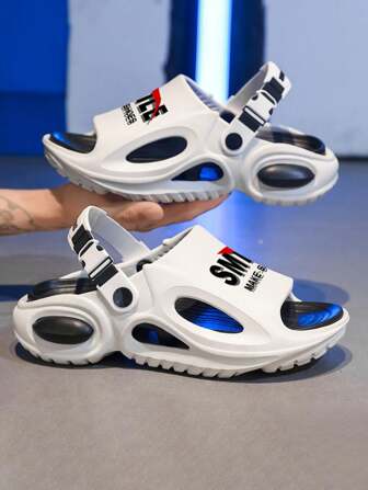 2024 New Thick Sole Comfortable & Wrap-Around Outdoor Beach Holiday Casual Slippers, Unisex Anti-Slip Flip Flops, Suitable For Indoor, Driving & University Couple