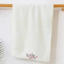 Bộ 4 khăn tắm siêu thấm hút, nhanh khô - Vải dệt kim 100% Polyester, mềm mại và thoải mái, không phai màu, không rụng lông, trang trí phòng tắm gia đình mùa thu, trang trí trở lại trường cho tiệm làm đẹp, phòng tắm gia đình - nhiều màu - Xem 12