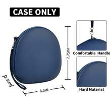 ALKOO 适用于 So*Y WH-CH720N WH-CH520 降噪无线蓝牙耳机的便携包，也适用于 J*L Tune 510BT/ Edifier W820NB Plus（仅含便携包） - 藍色 - 查看 4