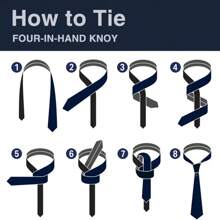 1 件男士手工优质涤纶圣诞老人和圣诞树印花领带，适合圣诞节、派对和其他场合 - 黑色 - 查看 6