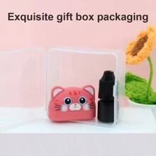 1pc Personalized Customized Name Stamp - Cute And Durable Panda Design, Water-Resistant For Long-Lasting Use, Perfect For Labeling Clothes And Accessories, Easy To Use And Maintain, High-Quality Ink For Clear Imprints, Ideal For Home Organization And Personal Use, Fun And Practical Gift Idea, Enhance Your Items With Unique Touch,Comes With Various Cartoon Designs