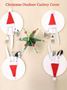 1 chiếc mũ ông già Noel mini, mũ ông già Noel mini, nắp chai Giáng sinh nhỏ hình ông già Noel, mũ ông già Noel cho người lớn nhiều kiểu nhà búp bê, tiệc Giáng sinh - Nhiều màu - Xem 4