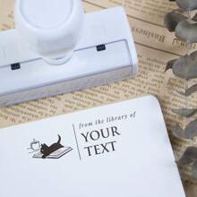 Aangepaste fotogevoelige stempel - Verkrijgbaar in twee grote formaten, geschikt voor elk scenario Foto-aanpassing, wordt geleverd met geschenkdoosverpakking, beste cadeaukeuze