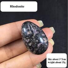 Worry Stones Egg Rock Crystal Gemstone Polished Mineral Rock Egg Stones Pocket Palm Chakra Eggs Crystal For Anxiety Relief Meditation Reiki Balancing Easter Decor Gifts Birthday Graduation - Multicolor - View 19