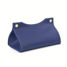 1 Peça Caixa de Lenços de Couro Personalizada com Nome Personalizado, Caixa de Lenços à Prova de Poeira Personalizada para Sala de Estar Doméstica, Mesa de Computador, Caixa Organizadora de Lenços para Carro, Artigos para Festas, Acessórios de Costura Artesanal, Vibes Boêmias