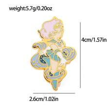 1/6 peças Moda e requintado desenho animado anime fofo marinheiro lua tsukino usagi, doce coelhinho metal distintivo esmalte broche acessórios, bolsa decoração
