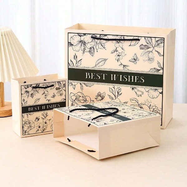 Sacolas de Presente Retrô Avançadas, Presentes para Festas, Sacolas de Lona, Sacolas de Papel, Sacolas de Presente Dia dos Namorados, Sacolas de Presente de Compras, Sacolas de Papel