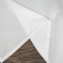 145x240 Cm Matte Fabric Curtain, With Eyelets, Decorative, Suitable For The Living Room, Room, And Bedroom. - White - View 5