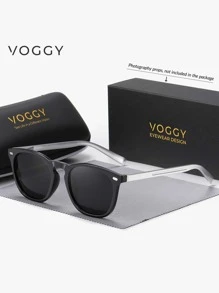 VOGGY 時尚極簡復古金屬 UV400 偏光太陽眼鏡，男女通用，適合運動、開車、戶外騎行、釣魚、度假旅行、派對裝飾道具禮物 - 彩色 - 查看 14