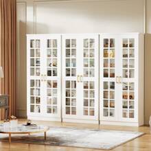 Tribesigns Tall Kitchen Pantry Cabinet, 68.9-Inch Storage Cabinet With Doors And Adjustable Shelves, Floor Cupboard For Living Room, Bathroom, Or Office, White - White - View 10