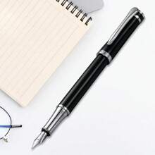 1 pièce de stylo plume de marque haut de gamme en métal pour homme d'affaires, cadeau de bureau, stylo d'écriture