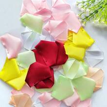 100Pcs Handcrafted Silk Rose Petals Half-Finished Pieces-Perfect For DIY Eternal Rose Forever Flowers Bouquets Everlasting Floral -Save On Craftsmanship Cost,Easy Assembly,Reduce Repetitive Work,Streamline Your Floral Creations With Ease And Efficiency, Back To School Valentine Day