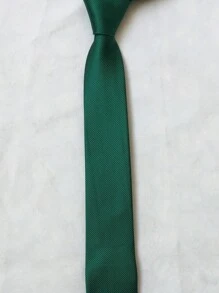 Casual Men's Ties, Perfect For Gifting To Friends(5.5cm) - 薄荷綠 - 查看 2