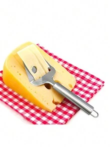 1pc Stainless Steel Cheese Grater, Cheese Cutter, Ham Slicer, Baking Cake Spatula