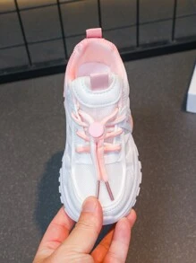 2025 Autumn/Winter New Kids' Soft-Sole Durable Breathable Sports Mesh Outdoor Casual Running Shoes For Boys And Girls