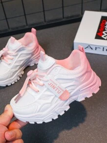2025 Autumn/Winter New Kids' Soft-Sole Durable Breathable Sports Mesh Outdoor Casual Running Shoes For Boys And Girls