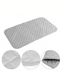 Portable Countertop Ironing Mat Portable Foldable Ironing Pad Mat Blanket For Table And Travelling Useful Accessory,Tabletop Ironing Mat, Magnetic Ironing Blanket, Portable Ironing Board Cover, Foldable Heat Resistant Ironing Pad - Multicolor - View 3