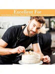 1pc 8/10/12 Inch Round Cake Board, Thick Cardboard, Sturdy Cake Base, Cake Pad, Suitable For Baking DIY Cakes And Pastries, Home Kitchen Baking Accessories, Mother's Day, Easter