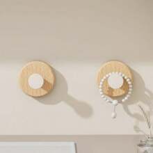 Wooden Wall Hooks - Multi-Purpose Hooks For Keys, Jewelry, Towels, Clothes, Kitchen, Bathroom, Rust & Mildew Resistant, Strong Load Bearing Capacity, No Drill Required,Bathroom,Kitchen,Bathroom Organizer,Garden Lights,Wall Hanging Hooks,Christmas Decoration,Key Holder,Key Holder Wall,Key Hanger