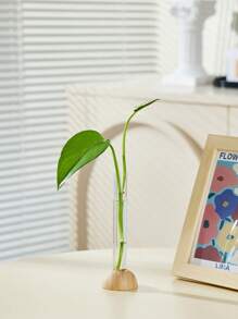 1 件试管形花瓶装饰，透明水培植物架，为客厅营造优雅高端的氛围 - 彩色 - 查看 6