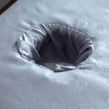 TOEDO Beauty Salon Massage Bed Sheet Rose Pattern Waterproof Washable Soft Spa Clubhouse Dedicated Breathable With Hole Flat Bed Sheet