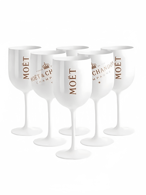1/2/4/12 stuks Crown Printed Stemware Wijnglas, Geschikt voor Vriendenbijeenkomsten, Bruiloft, Banket, Festival, Verjaardagsfeestje, Champagnefluit, Kan Een Cadeau Zijn Voor Vrienden, Familie Echtgenoot, Gemaakt Van PP Materiaal, Nieuwjaarsfeest Sfeer Champagneglas, Valentijnsdag Cadeau, Voor Buiten, Kamperen