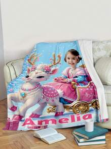 Diese individuelle Flanell-Fotobettdecke eignet sich für verschiedene Anlässe wie Betten, Wohnzimmer, Sofas, im Freien, am Strand, beim Camping und für Haustiere. Sie kann mit Familien-/Haustier-/Paarname-Drucken personalisiert werden, was sie zu einem idealen Geschenk zu Weihnachten, Muttertag/Vatertag, für Familie, Geburtstage, Freunde, Frauen, Eltern und andere Anlässe macht. - Stil 1 - Übersicht 8