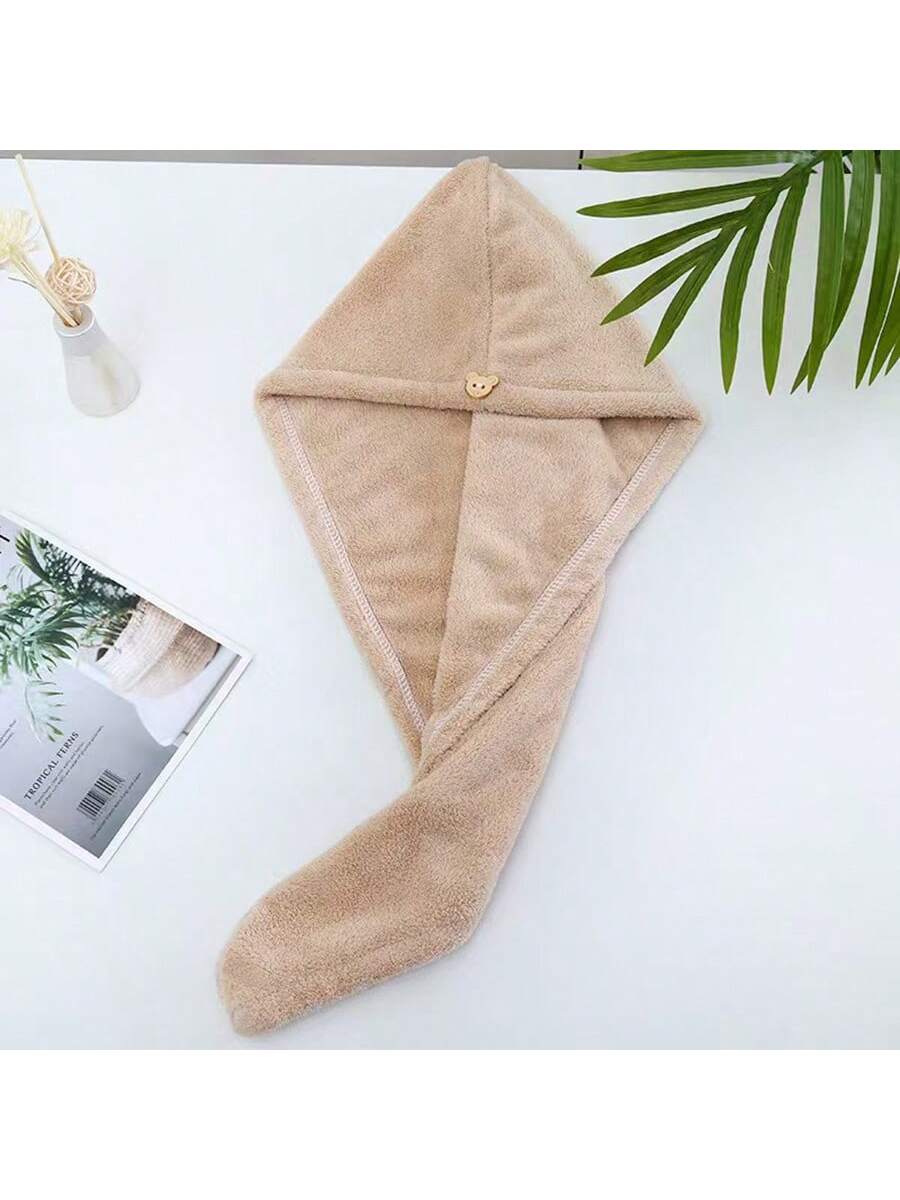 قبعة شعر جاف للنساء 2 قطعة، فوطة شعر جاف، ناعمة وم...