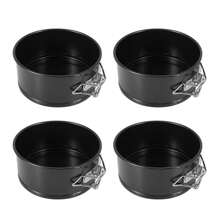 4-Inch Mini Springform Pan Set - 12 Piece Small Nonstick Cheesecake For Cheesecakes, Pizzas And Quiches - Multicolor - View 2