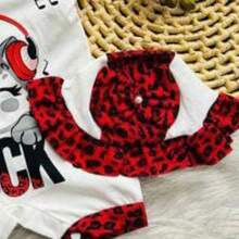 Short Jumpsuit For Baby Girl Stylish Baby Fashion Summer Fashion - 紅色 - 查看 2