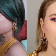 1pc Daily Fashion Ear Weights Hangers 316 Stainless Steel Tunnels Gauges For Stretched Lobe Piercing Jewelry