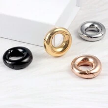 1pc Daily Fashion Ear Weights Hangers 316 Stainless Steel Tunnels Gauges For Stretched Lobe Piercing Jewelry