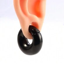 1pc Daily Fashion Ear Weights Hangers 316 Stainless Steel Tunnels Gauges For Stretched Lobe Piercing Jewelry