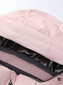 طقم نسائي لرياضة المحترفين والترفيه، بدلة تزلج - جاكيت + بنطلون HX369