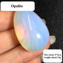 Worry Stones Egg Rock Crystal Gemstone Polished Mineral Rock Egg Stones Pocket Palm Chakra Eggs Crystal For Anxiety Relief Meditation Reiki Balancing Easter Decor Gifts Birthday Graduation - Multicolor - View 37