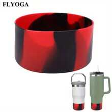 Silikon Schutzhülle für 12-40oz Standard- und Weithalsflaschen, inklusive rutschfester Bodenabdeckung für Edelstahl-Wasserflaschen