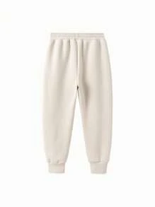 Balabala Tween Girls Thermal Lined Sweatpants Warm Loose Fit Winter 2024 Pants