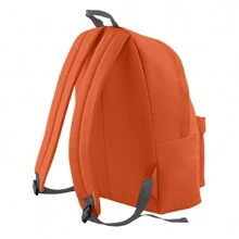 Bagbase Fashion Backpack / Rucksack (18 Litres) (Orange/Graphite Grey) - Orange - View 2