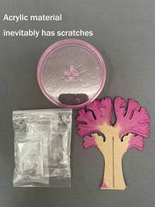 1 peça Árvore Sakura de Papel Mágica que Cresce, Árvore de Cristal de Mesa, Brinquedo de Flor de Cerejeira, Árvore de Natal, Presente de Natal