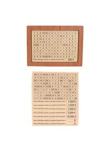 1pc Ống heo đất bằng gỗ cổ điển - Hộp đựng tiền mặt phong cách tối giản có khe đựng tiền xu, Đồ trang trí bàn làm việc, đồ thủ công bằng gỗ, đồ gia dụng (Kèm 8 miếng dán thay thế) - Nhiều màu - Xem 11