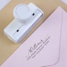 Aangepaste fotogevoelige stempel - Verkrijgbaar in twee grote formaten, geschikt voor elk scenario Foto-aanpassing, wordt geleverd met geschenkdoosverpakking, beste cadeaukeuze